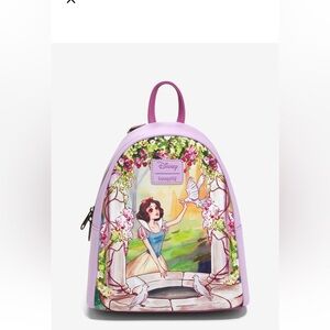 Disney loungefly Snow White wishing well mini backpack